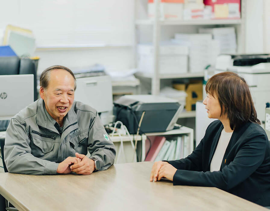 社員のことを考えて自分が最初に動く
