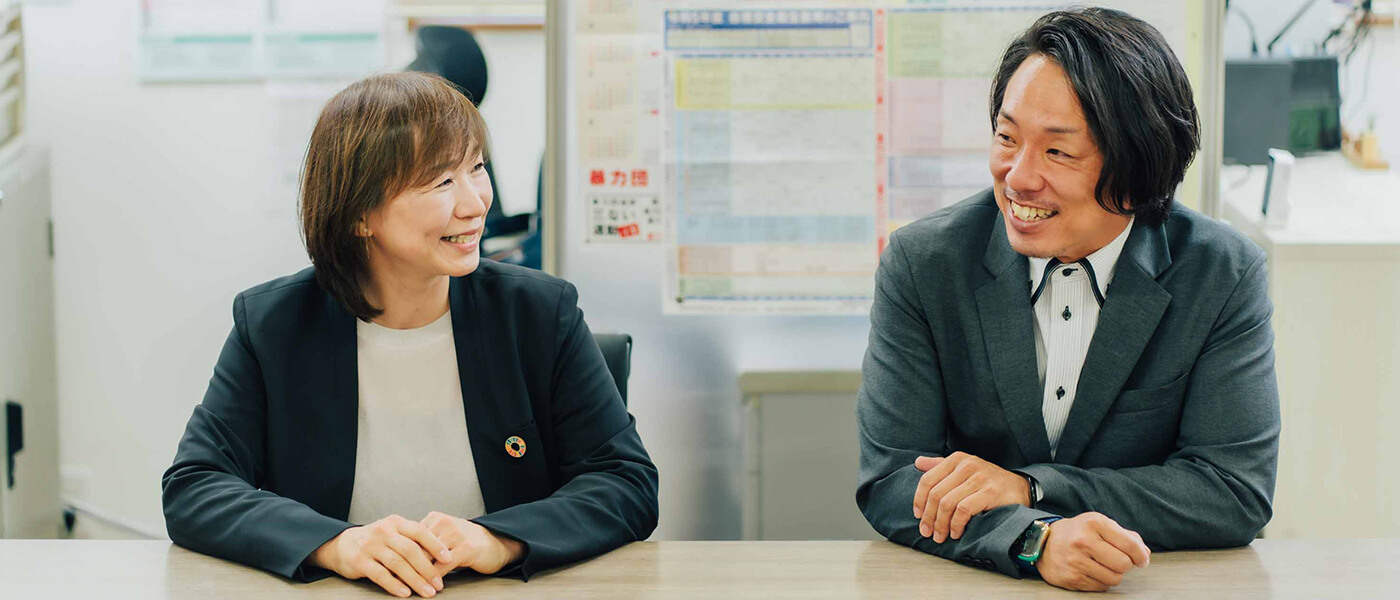 取締役 栃川×取締役 中根
